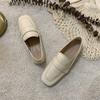 Fashion Minimalist Flat Shoes Womens Early Spring New Seasonal Womans Single Shoes for Comfort One Foot Lazy Shoes Women Loafers Ladies