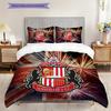 Dundee Football Club Emblem Bedding (1 * Duvet Cover + 2 * Pillowcase, Without Core) 2D Flat Bedding Set Duvet Cover and Pillowcase