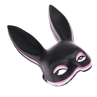 1Pc Sexy Cosplay Pvc Rabbit Mask Women Halloween Masquerade Fancy Party Masks