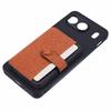 For OnePlus Nord 4 Phone Case Adhesive Card Bag Color Matching with Kickstand