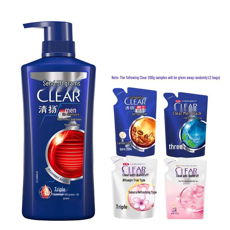 Clear Men Anti-Dandruff Hydrating Shampoo