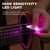 Guitar Touch Luminous Pick Musical Stringed Instrument Glowing Plectrum Electric Guitar Picks for Bass Electric Guitarists