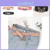 Trendy Versatile Decorative Metal Buckle Big Butterfly Waist Belt For Fashionable Outfits