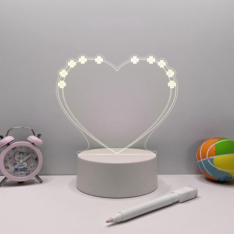

Luminous Acrylic Memo Board Desk Lamp