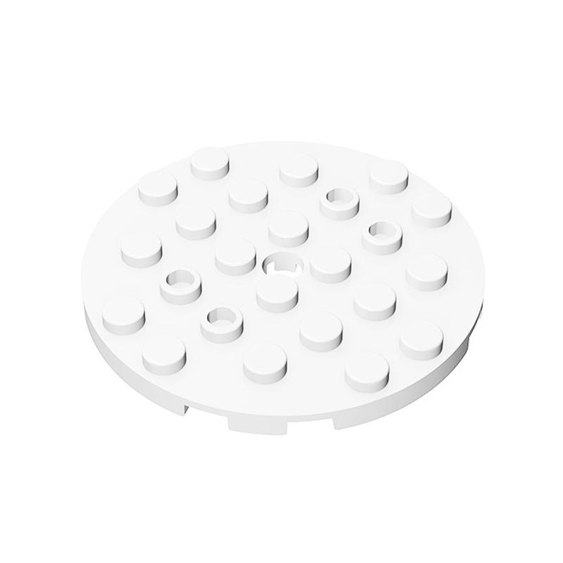 

MY OWN CREATION 10PCS 11213 Round 6x6 Including Holes Building Blocks Plate Board Base Blocks Particle Puzzle DO-IT-YOURSELF Playthings Children