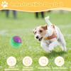 Soft TPR Dogs Interactive Training Toys for Small Large Dog Teeth Cleaning Bite-resistance Squeak Pets Ball Toy Supplies