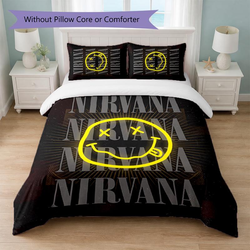 Nirvana drukas 3 gab. gultasveļas komplekts: