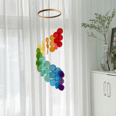 Campanelli a vento con conchiglie per esterni, realizzati a mano, in stile costiero, ideali per interni/esterni, decorazioni da giardino e per le donne.