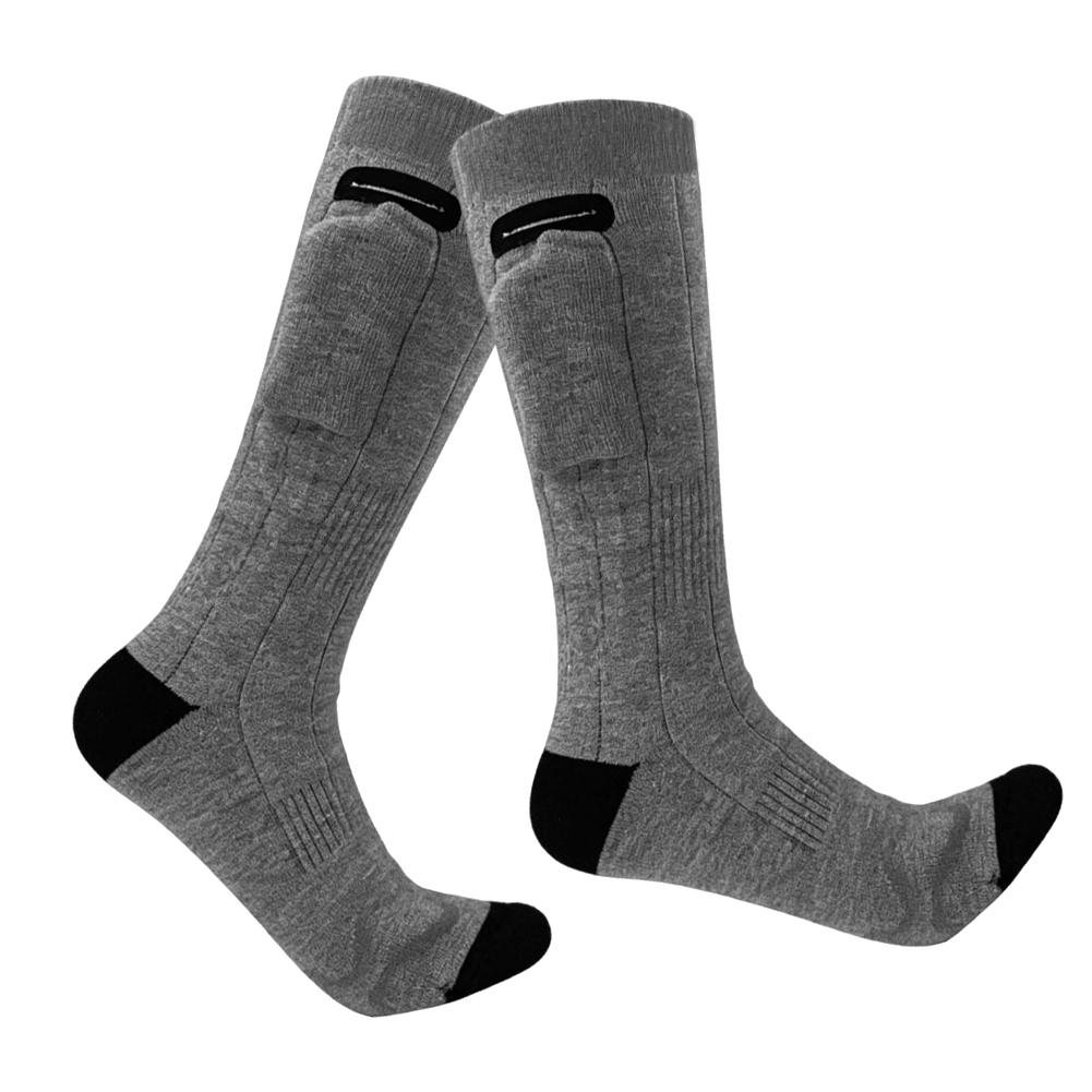 Heated Socks 3 Modes Winter Thermal Socks Outdoor Skiing Foot Warmer Heating Socks for Men and Women