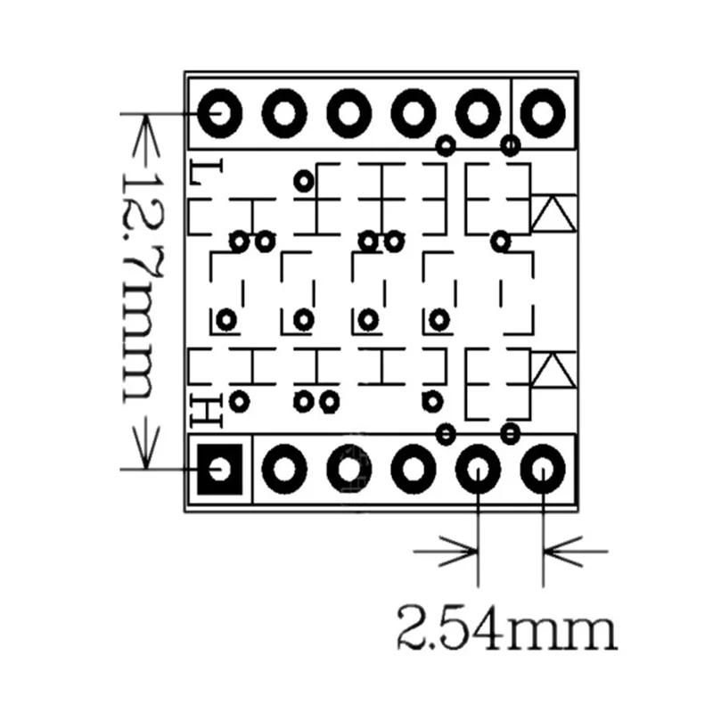 5/10PCS 4 Channel IIC I2C Logic Level Converter Bi-Directional Module 3V to 5V Level ShifterFor Arduino