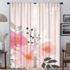 Blackout Curtain for Room 2 Panel A Little Flowers Kitchen Curtains Blinds Home Interior Curtains Tulle for Bedroom Shades Child