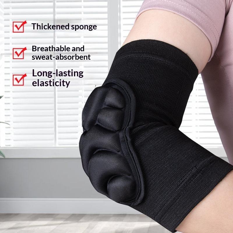 2Pc Professional Knee Elbow Pads For Men&Women Knee Elbow Brace With Thick Shock-Absorbing Sponge Knee Support & Elbow Support