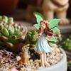 Garten Mini Fee Figur Miniatur Fee Skulptur Dekoration Winzige Gartenaccessoires Für Außenbereich Hof Rasen Blumentopf Dekor