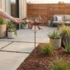 5 Claw Ground Plug Freestanding Birdbath Standing Bowl Bird Feeding Station  Outdoor Garden