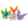 3D Printed Horse Ornament Articulated Horse Winged Unicorn Toy Flexible Animal Fidget Toy with Movable Joints for Home Office Stress Relief Desktop