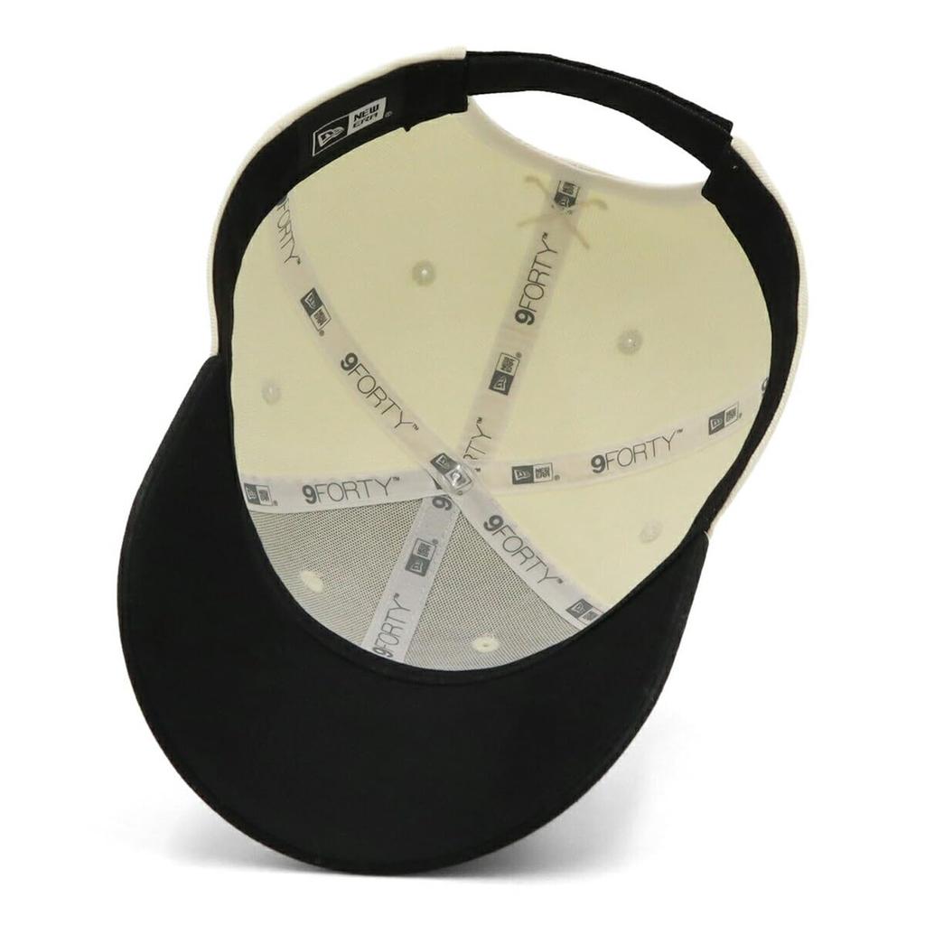 New Era Golf Cap 9FORTY 2 Tone Chrome WhiteBlack FREE GF 940VS OP NENY 2TONE BLK 14391336 NER36G2160