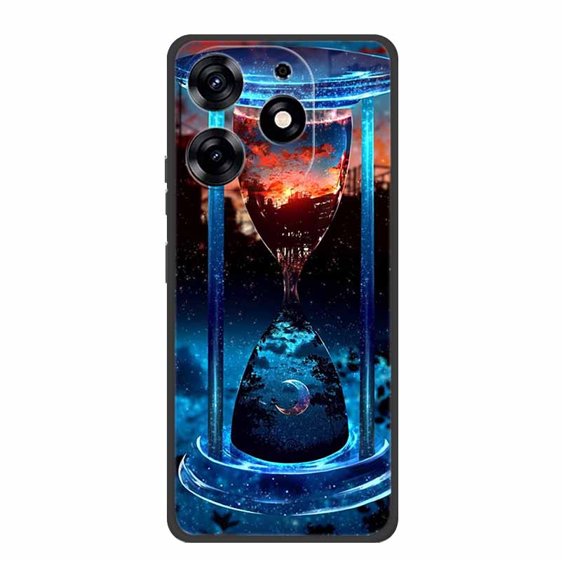 Phone Case For Blackview Shark 9 Case Black Silicone Soft Coque Funda For Blackview Shark 9 Back Cover Case Shark9 6.67" Shell