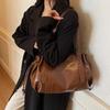 Light Luxury Brand Designer Shoulder Bag Korean-style Fashion Crossbody Bag Retro Trendy Commuter Bag Simple High-end Women Bags