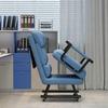 Multi-Use Folding Lounge Chair with Backrest for Office, Dorm, or Home.