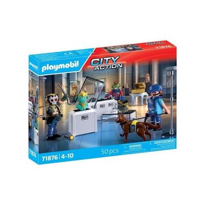Playmobil 71876 Arrestation De Cambrioleurs Au Musée, The Police Officers, City Action, 50 Pieces, from 4 Years