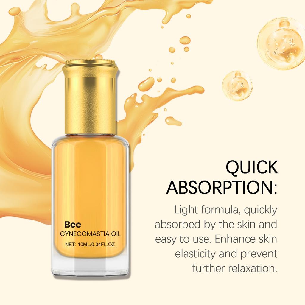 Men's Chest Care Oil Chest Firming Massage Oil Gentle Shaping To Create A Firm (10ml