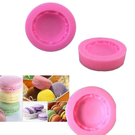 Dessert Mould Durable Flexible Homemade Silicone DIY Macaron Mold for Baking