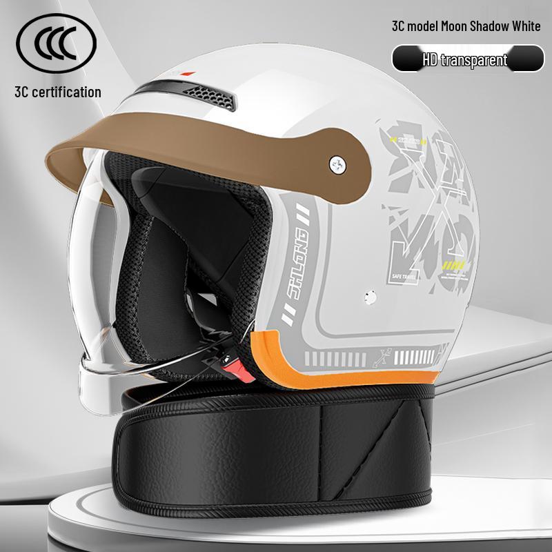 3C Certified Unisex All-Season Full Face Motorcycle Helmet - Warm & Rainproof for Autumn/Winter