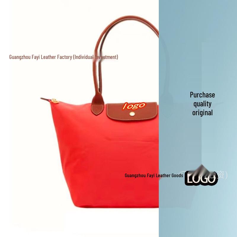 Bolso Tote Bordado de Dragón Francés del 70 Aniversario – Bolso de Mano para Mujer de Gran Capacidad