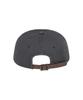 Lotaib Pigment Applique Twill Ball Cap - Charcoal