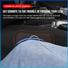 1Pcs Car Interior Leg Knee Rest Pads Leather Cushion Car Styling For Opel Astra H G J Insignia Mokka Zafira Corsa Vectra B C D