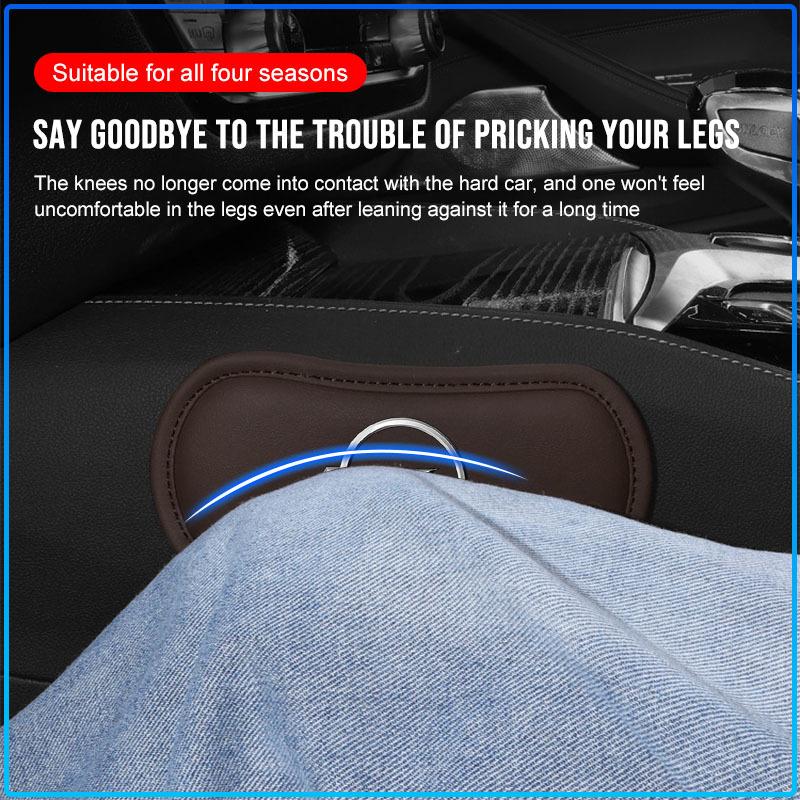 1Pcs Car Interior Leg Knee Rest Pads Leather Cushion Car Styling For Opel Astra H G J Insignia Mokka Zafira Corsa Vectra B C D