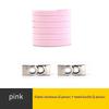 New Lock Shoelaces Without Ties Elastic Laces Sneakers Kids Adult No Tie Shoe laces 8MM Wide Flat Shoelace for Rubber Bands