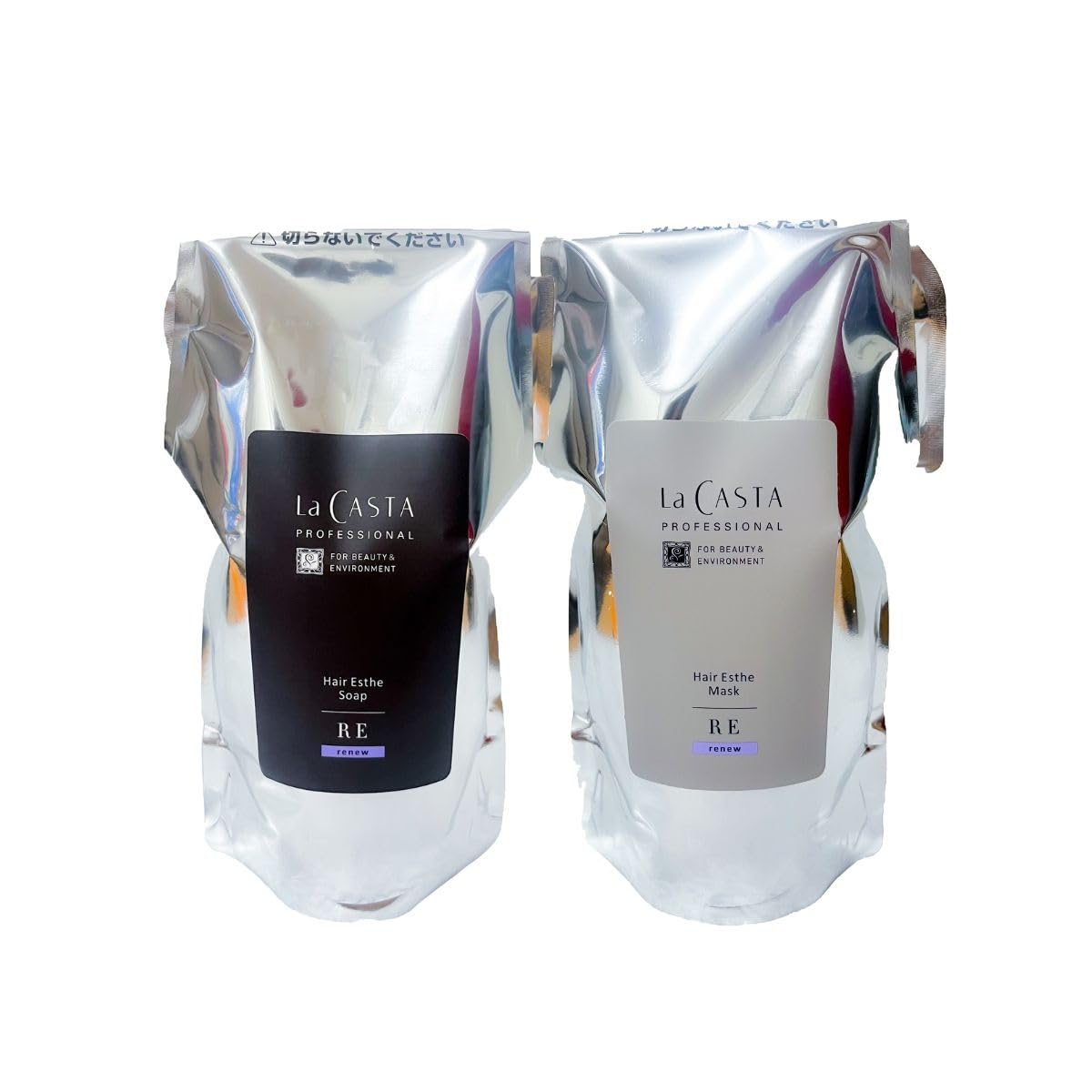 

La Casta Pro Hair Esthetic Soap RE 600ml Mask RE 600g Set [La CASTA]