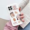 Cute Painted Case For Samsung Galaxy M33 M53 5G Soft Cover Cartoon Cat Sunflower TPU Funda For Samsung A17 A55 A56 Women Coque