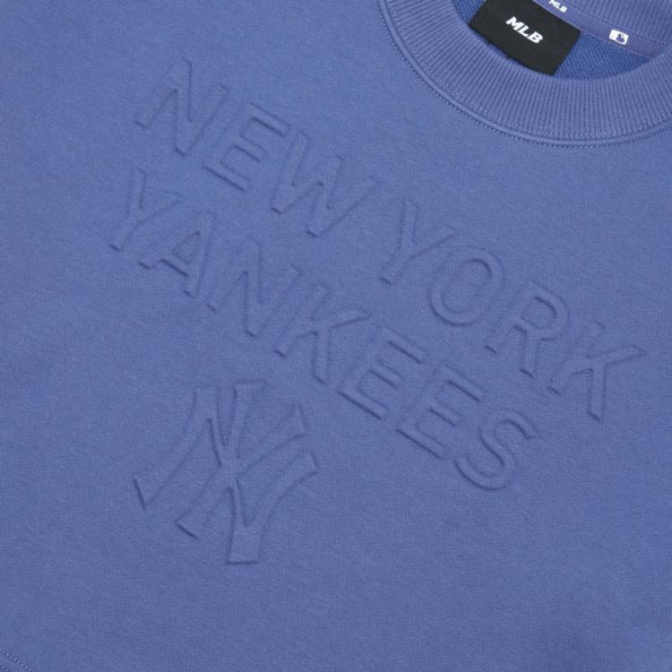 MLB FW22 Short Letter Sweatshirt Women sweatshirt Dark-Blue 3FMTB1024-50NYL