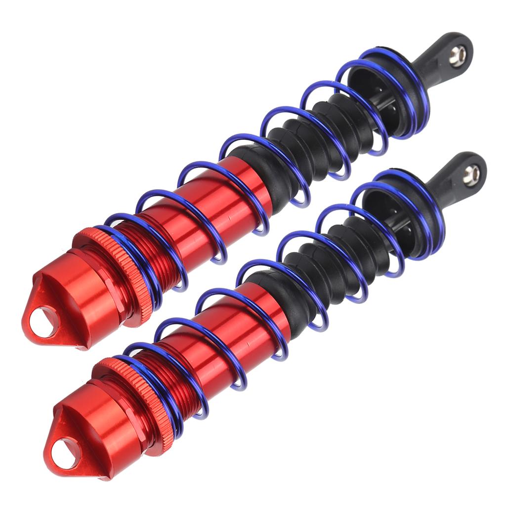 Aluminium Alloy Metal Rear Shock Absorbers for 1/8 Scale RC Car Truck Universal RC PartsRed