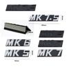AABKY1 1pc 3D Metal MK5 MK6 MK7 MK7.5 Badge Emblem Car Sticker Front Grille Decor Decals For Volkswagen VW Jetta Touran POLO Golf 5 6 7