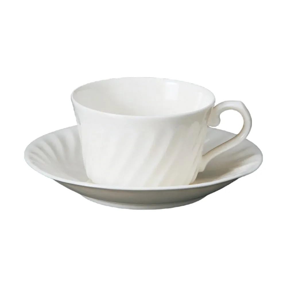 

NB86119 Thin Black Tea Cup Saucer C/S & [10.5×8.3×5cm, 13.7×2cm (170cc)]
