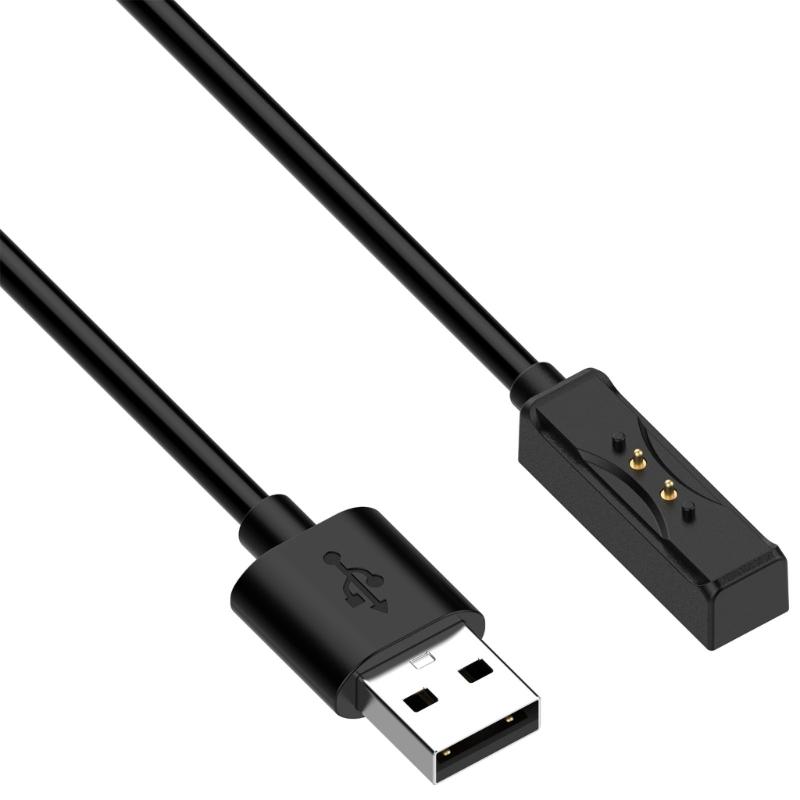 USB Chargers Adapters 2 Pin USB Charging Cable Power Chargers for COROS Heart Rate Monitors