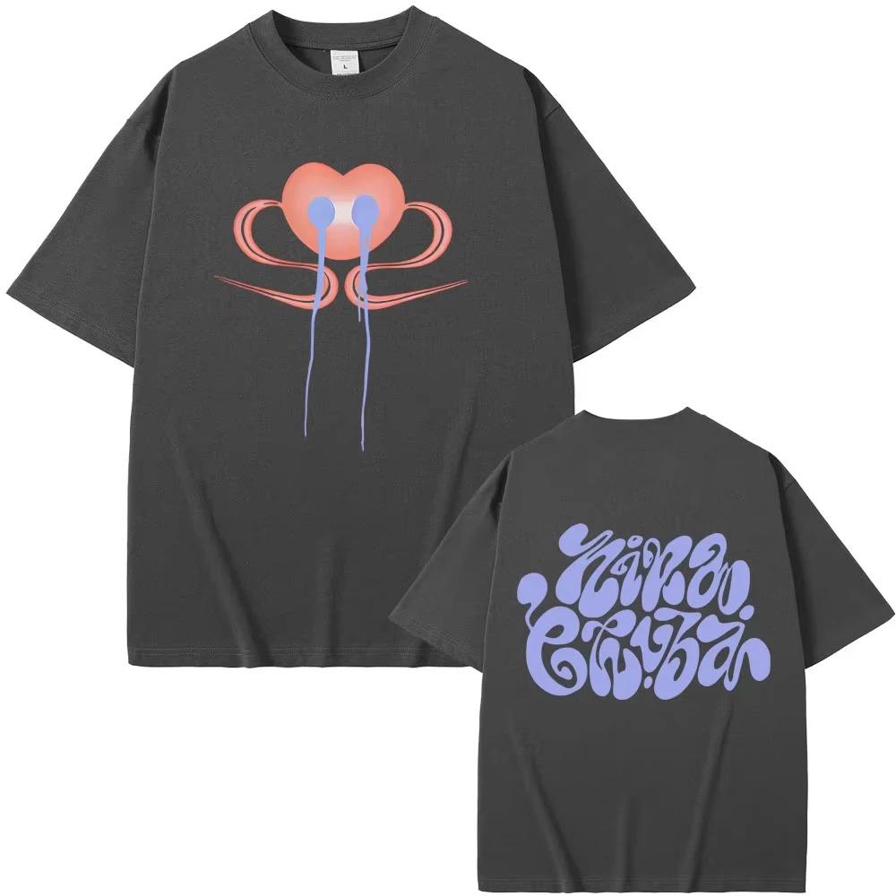 

Singer Nina Chuba Tour New Album 2026 Cover Tshirt Unisex Women Fashion Pop Music T Shirts High Quality Cotton Tshirts Y2K S