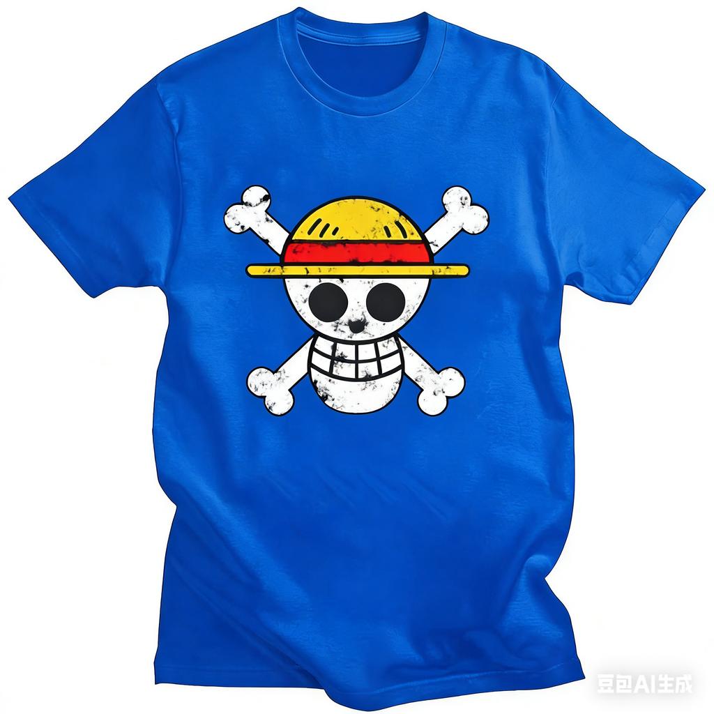One Piece Monkey D Luffy Japanese Anime Summer Kids Tshirt for 312 Years Short Sleeve High Quality
