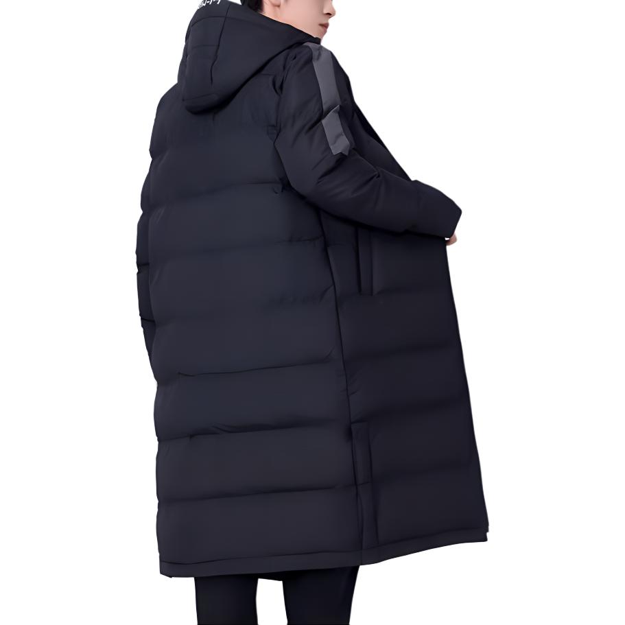 Li Ning Puffer Jacket Unisex Black YFMU009-1