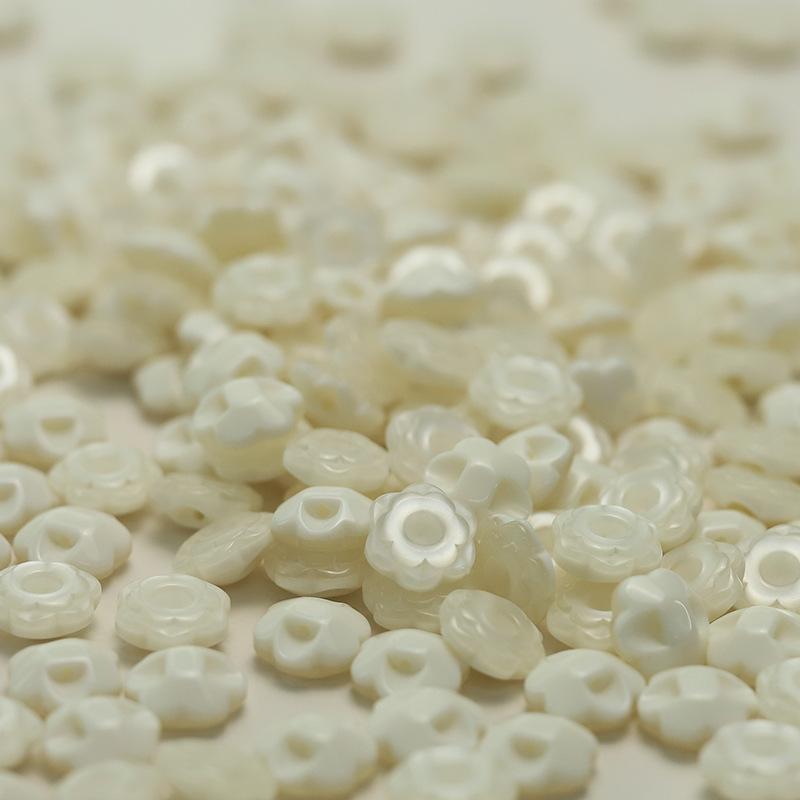 

5 шт., цвет сливы, перламутровый, темный, с пуговицами, вязаный кардиган, рубашка, детский свитер, платье, одежда, рукава, воротник, пуговицы 1 #[DF340 #plum blossom white] 12mm