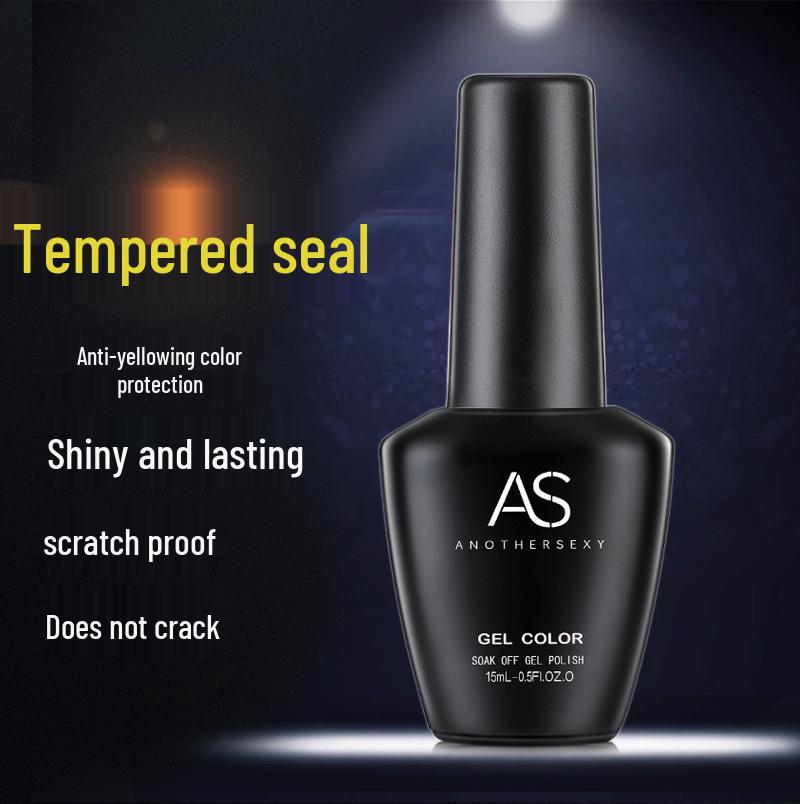 Nail Art Super Shiny & Scratch-Resistant Gel Top Coat: Fortifying, Wear-Resistant, Long-Lasting, No-Wipe Finish