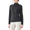 Gunze KIREILABO Fitte Organic Cotton Long Sleeve High KB5245P T-Shirt, Warm, Neck,