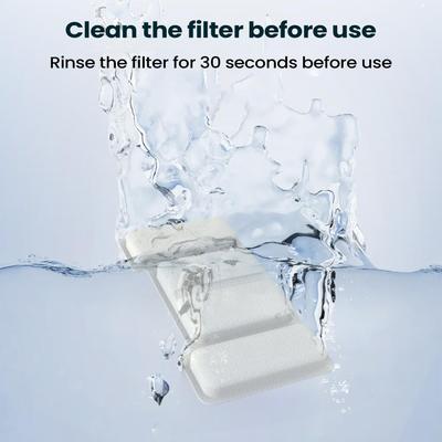 Cat Water Fountain Filter Replacement Set With 4 Sponge Cat Water Fountain Filter Replacement For Pet Drinking Dispenser Home