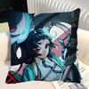 Game Zenless Zone Zero Hoshimi Miyabi Pillow Case Square Pillow Bedroom Sofa Leisure Comfort Cushion Car Home Decoration