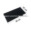 Black Non-slip Thickened PVC Bar Mat - High-end Soft Rubber Coaster