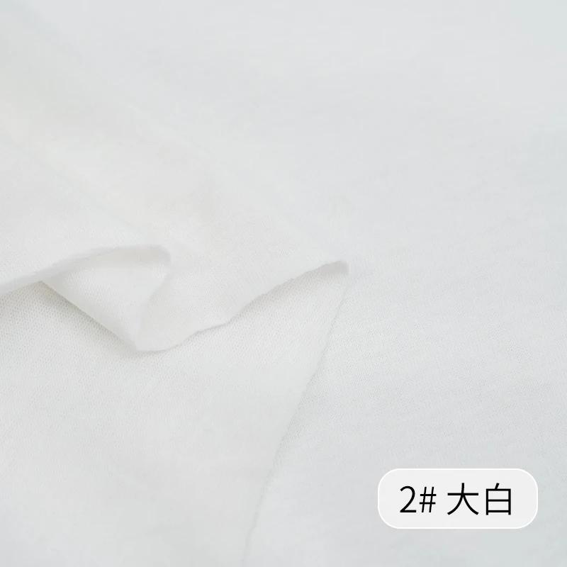 185x50cm Soft Breathable Pure Cotton Knitted Fabric Making T-shirts, Base Shirts, Dresses, Handmade DIY Clothing Fabrics K302986
