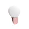 1 Pc LED Selfie Lamp Mobile Phone Lens Portable Selfie Ring Light Clip Mini Selfie Lights USB Charging